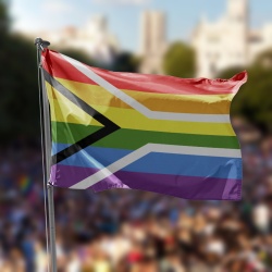 bandera orgullo gay sudafrica