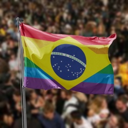 bandera orgullo gay brasil