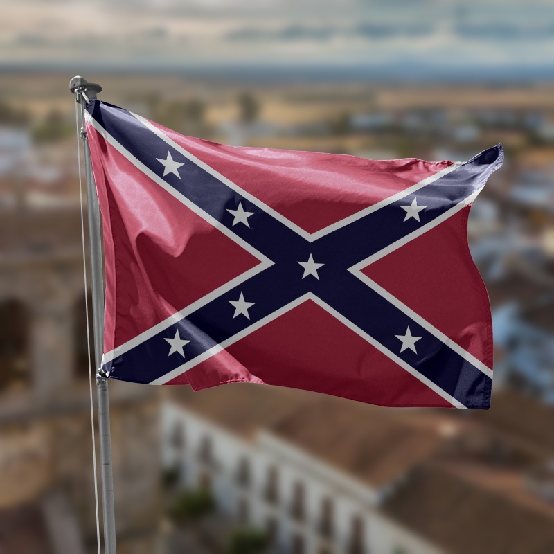 bandera estados confederados de america 1891