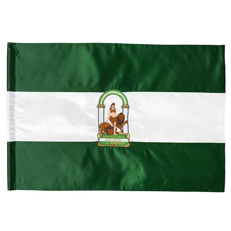 bandera andalucia bordada